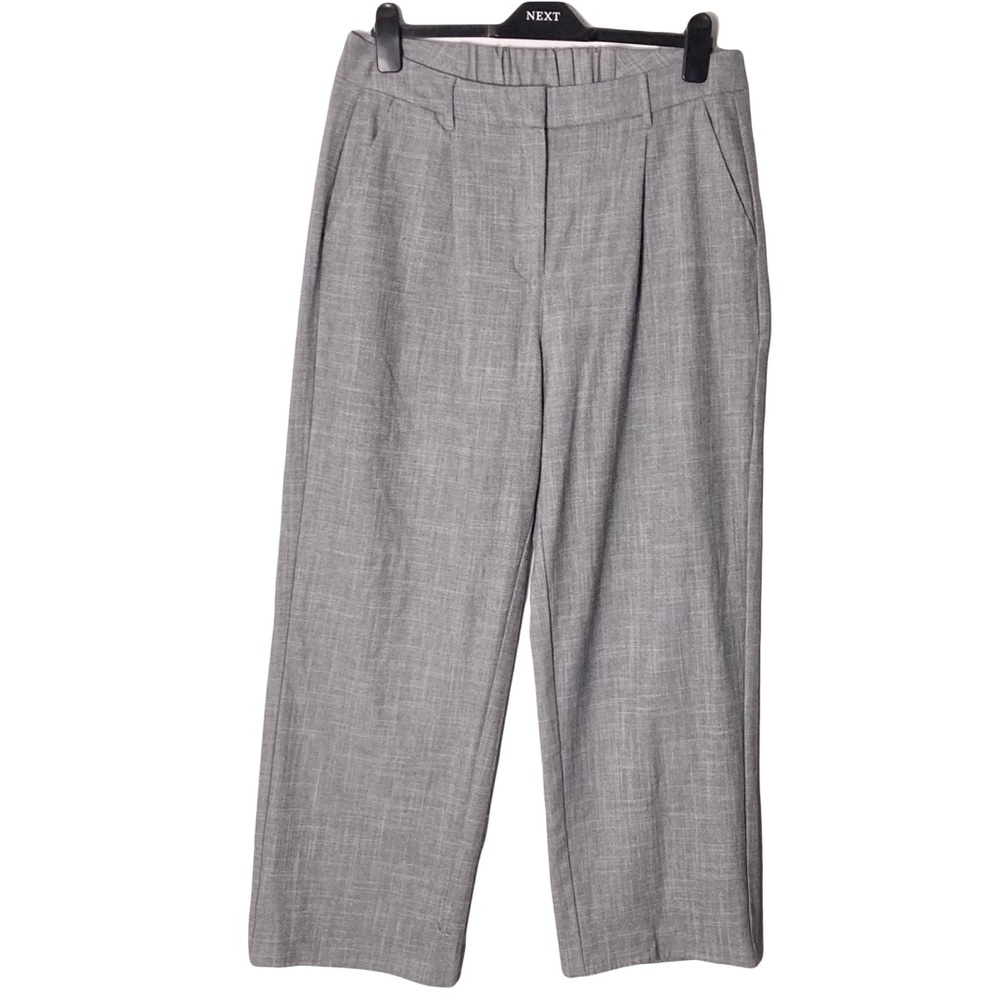 Old Navy Gray Wide-Leg Trousers